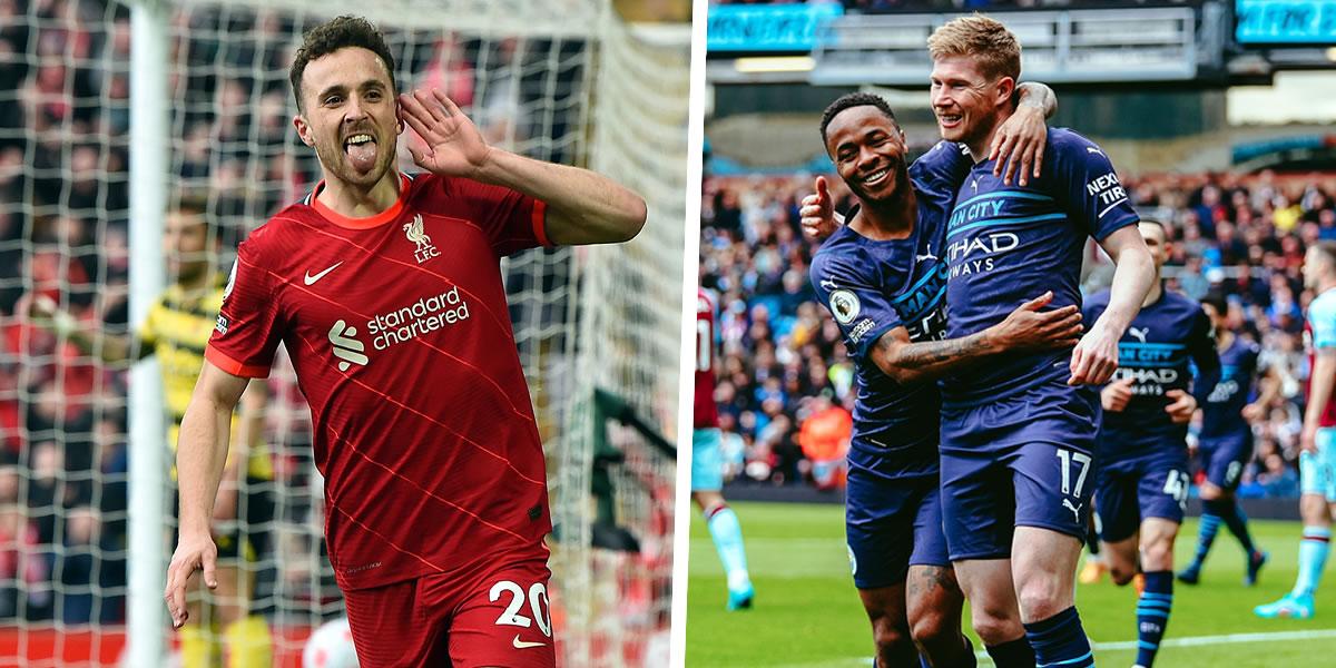 La Premier League es cosa de dos: Manchester City y Liverpool siguen peleando por el título