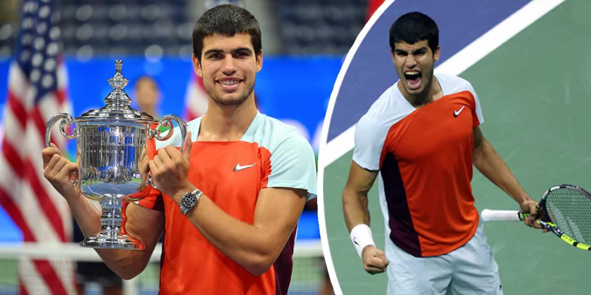 Carlos Alcaraz conquistó el US Open y se convirtió en el número uno más joven de la historia del tenis