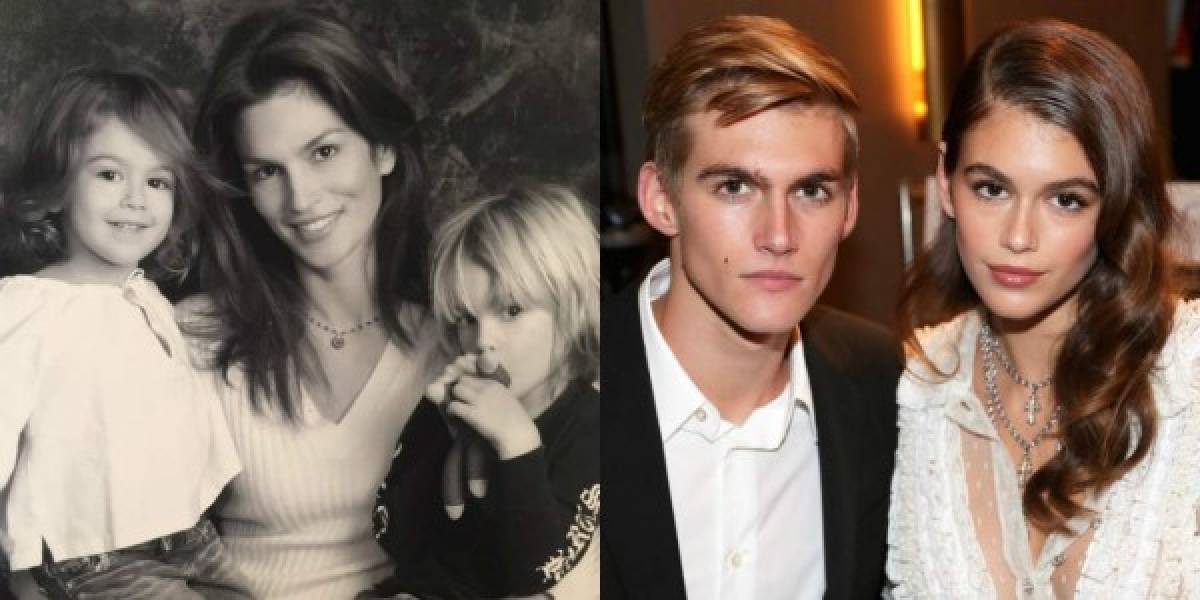 Kaia Jordan Gerber y Presley Gerber<br/><br/>Los hijos de la top model Cindy Crawford y el empresario Rande Gerber heredaron la belleza de su madre, al igual que su pasión por las pasarelas. Desde que tuvieron edad suficiente los jóvenes comenzaron sus carrera en la industria de la moda.<br/><br/>Kaia, actualmente de 17 años, hizo su debut en 2017. Ha trabajado para Raf Simons ' Calvin Klein Collection, Marc Jacobs, Burberry, Alexander Wang, Coach, Prada, Fendi, Moschino y Versace. Y ha posado para revistas como Vogue,9​ Teen Vogue y Pop Magazine<br/><br/>