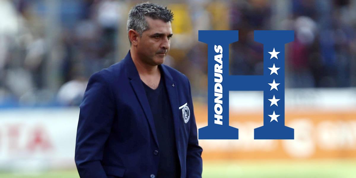 Confirmado: Diego Vázquez nuevo entrenador interino de la Selección de Honduras