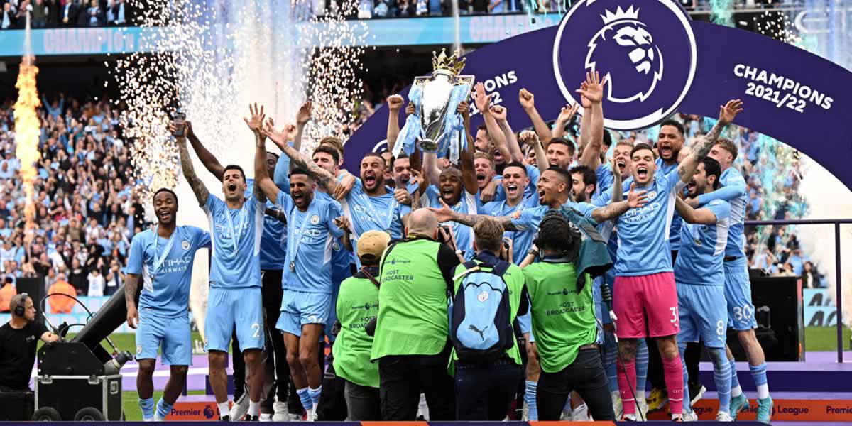 Manchester City se corona campeón de Premier League con mucha agonía en la última jornada - La Prensa