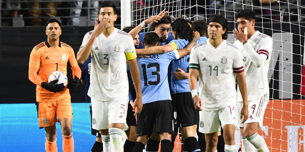 México es goleado por Uruguay en partido amistoso de preparación para el Mundial