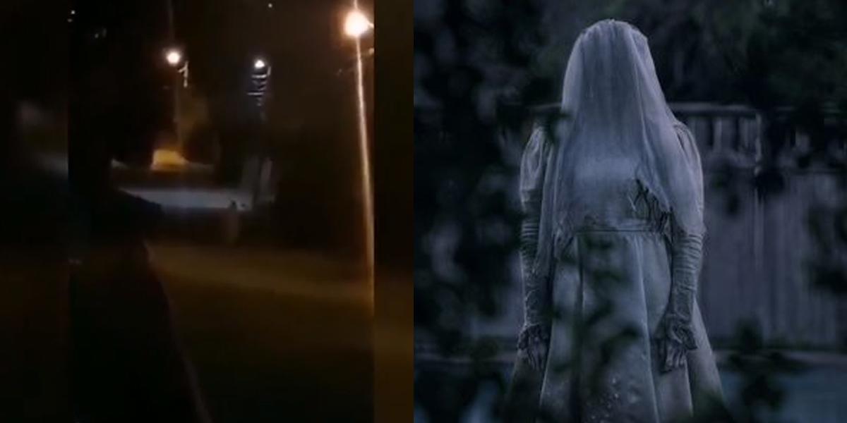 Viral: mujer se disfraza de La Llorona y le disparan