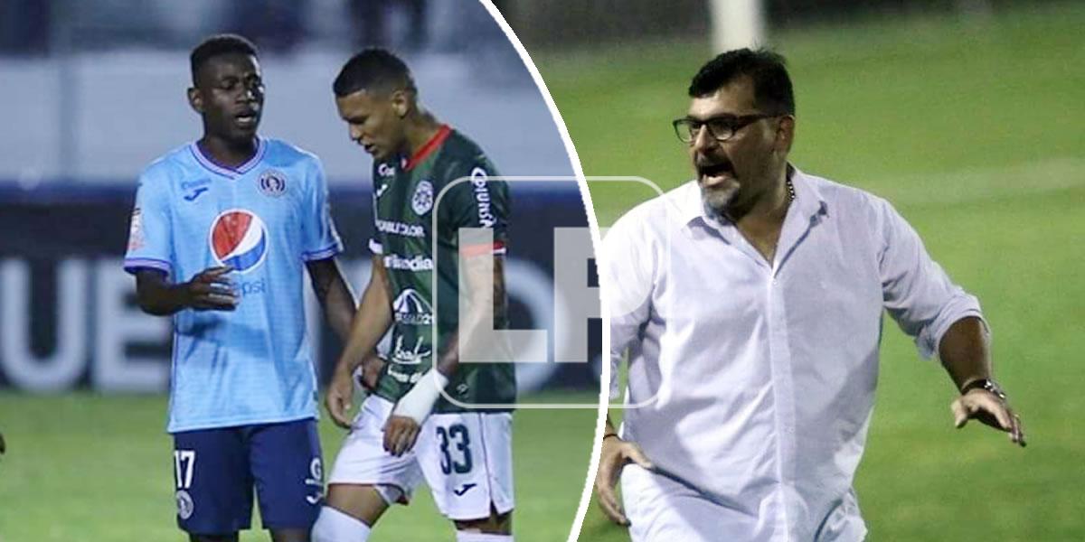 ‘Tato‘ García arremete contra Kervin Arriaga por su expulsión ante Motagua