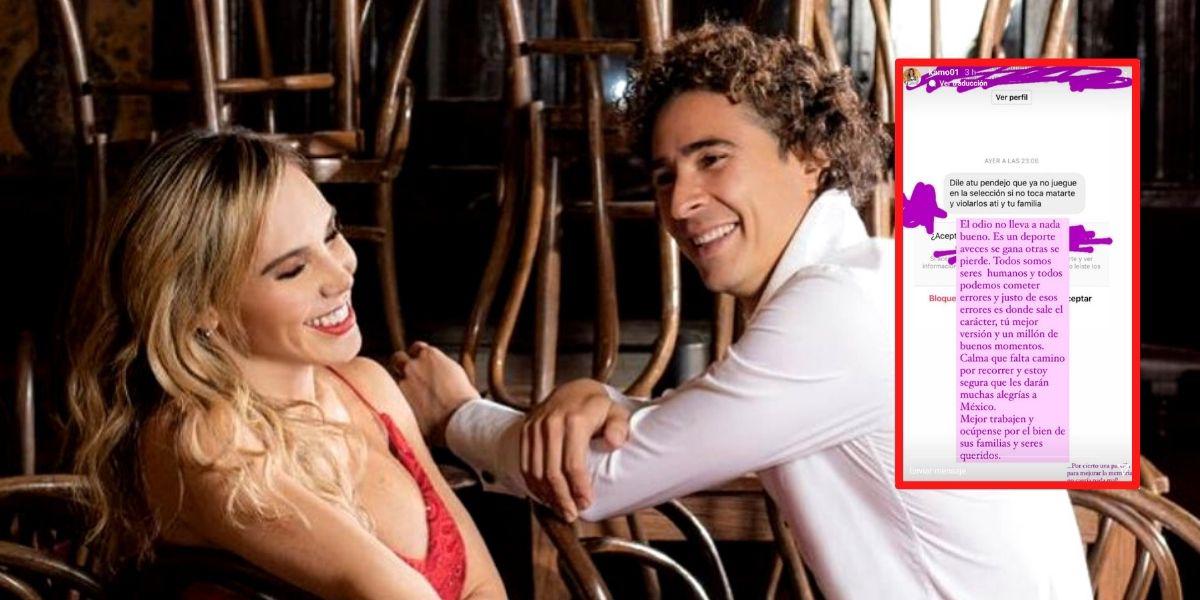 Esposa de “Memo” Ochoa recibe amenazas de muerte tras errores en derrota de México