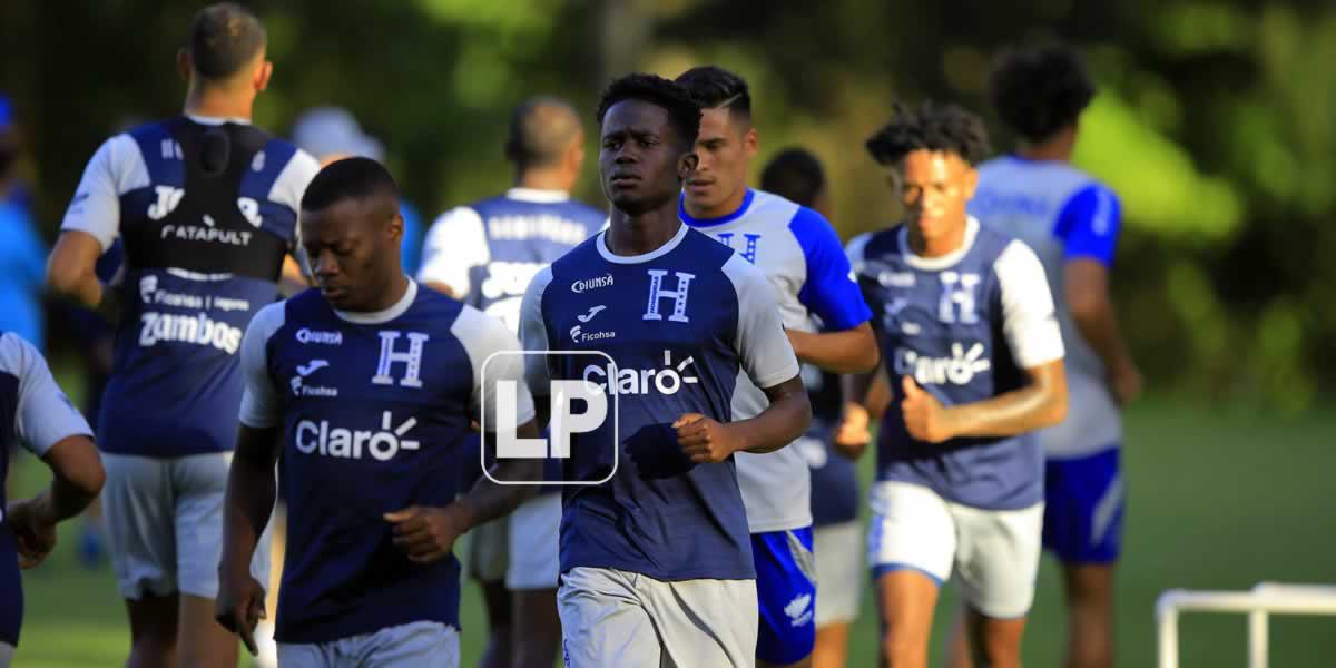 Selección de Honduras realizó el primer entrenamiento para el cierre de la eliminatoria