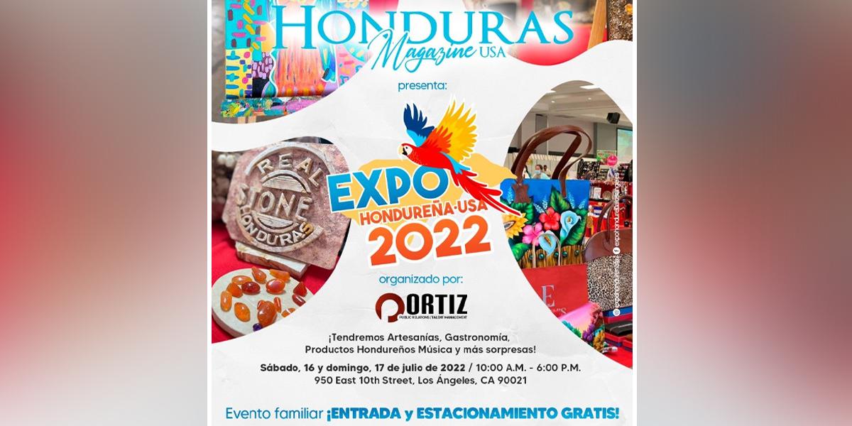 Hondureños disfrutarán de la “Expo Hondureña USA” en Los Ángeles, California