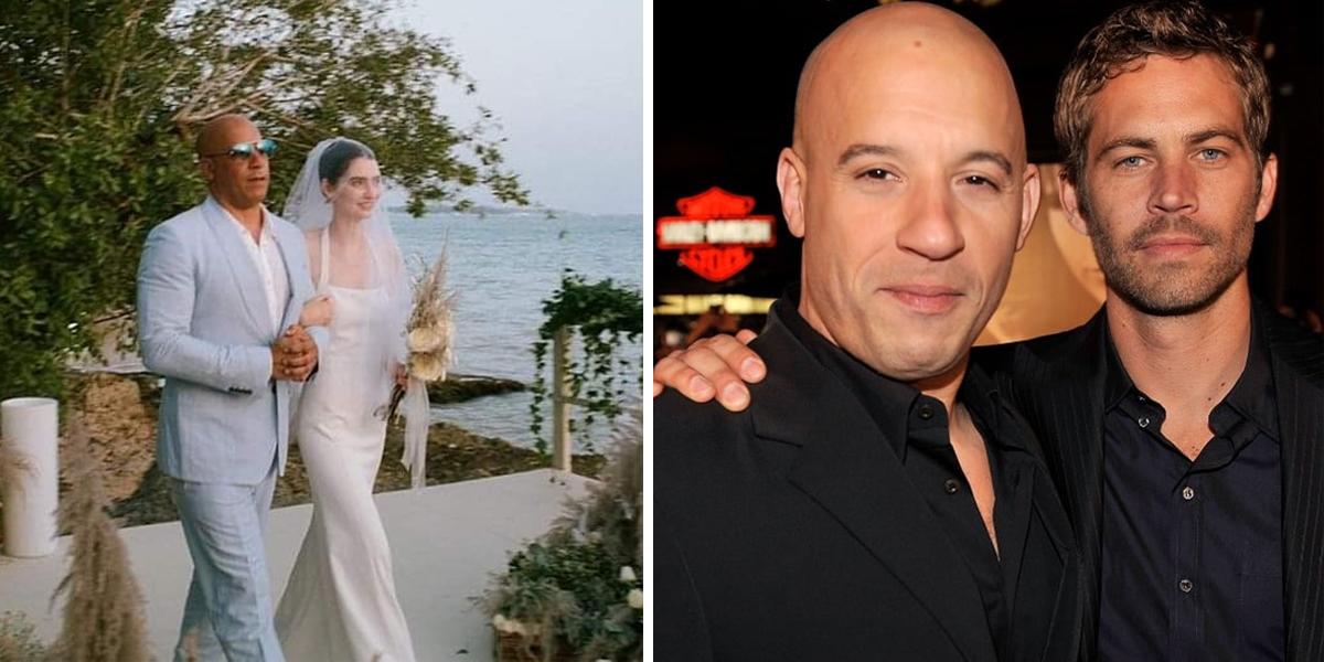 La imagen de Vin Diesel entregando a Meadow Walker en el altar está derritiendo las redes sociales. La hija del fallecido actor Paul Walker se casó a sus 22 años y eligió al amigo de su papá para que la acompañara. 