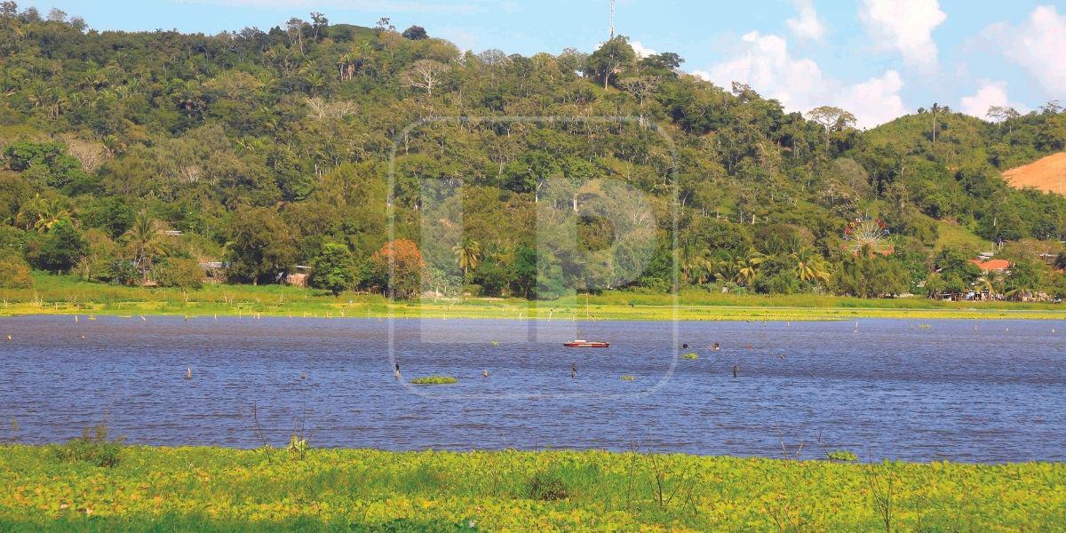 La laguna “renació” tras las tormentas tropicales Eta y Iota, en 2020.