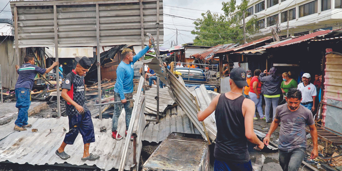 Incendio en San Pedro Sula revive urgencia de mercados zonales