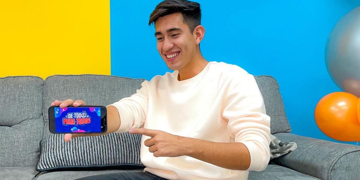 El tiktoker Leonel Villanueva, sorprende con su nuevo programa “De Todo Para Todos”