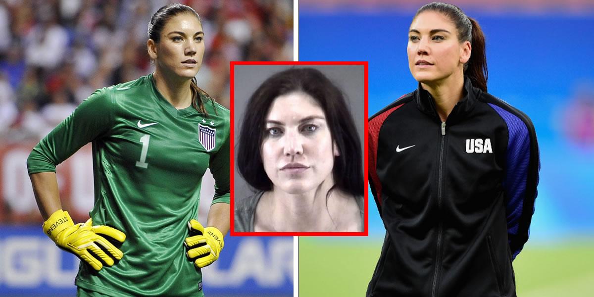 La ex figura de la selección femenina de fútbol de Estados Unidos, Hope Solo, se ha visto en tremendo escándalo en su país.