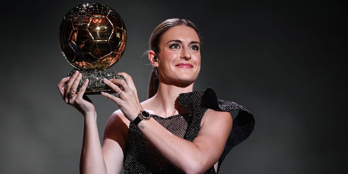 Alexia Putellas, del Barça, repite y conquista su segundo Balón de Oro Femenino