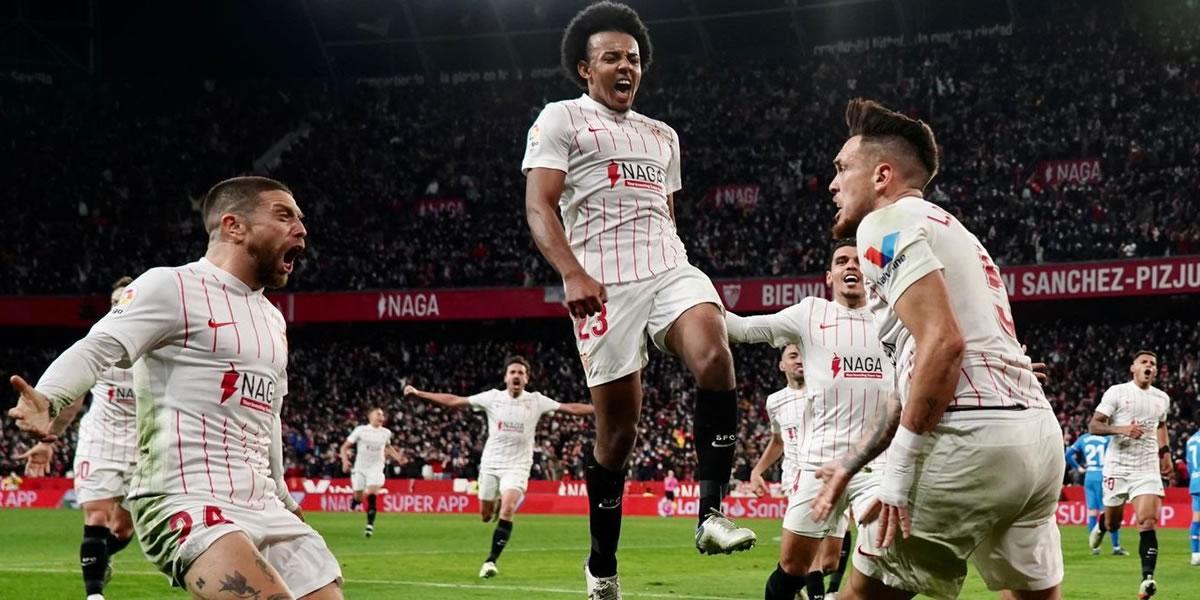 Sevilla se consolida segundo con una victoria agónica sobre Atlético de Madrid