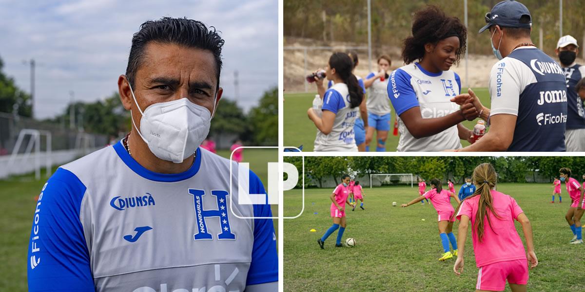 Juan Carlos Tenorio, técnico de la Selección Femenina de Honduras: “Vamos con la mentalidad de ir al Mundial”