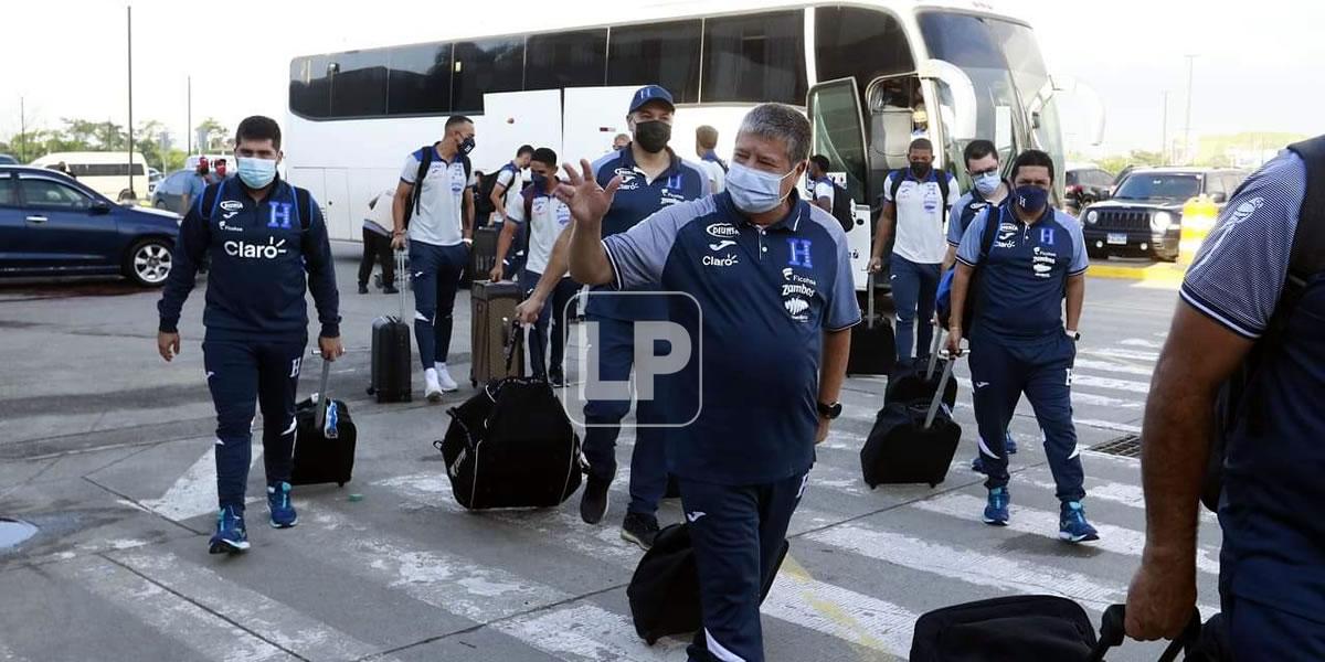 Selección de Honduras viajó a Fort Lauderdale para el amistoso ante Colombia