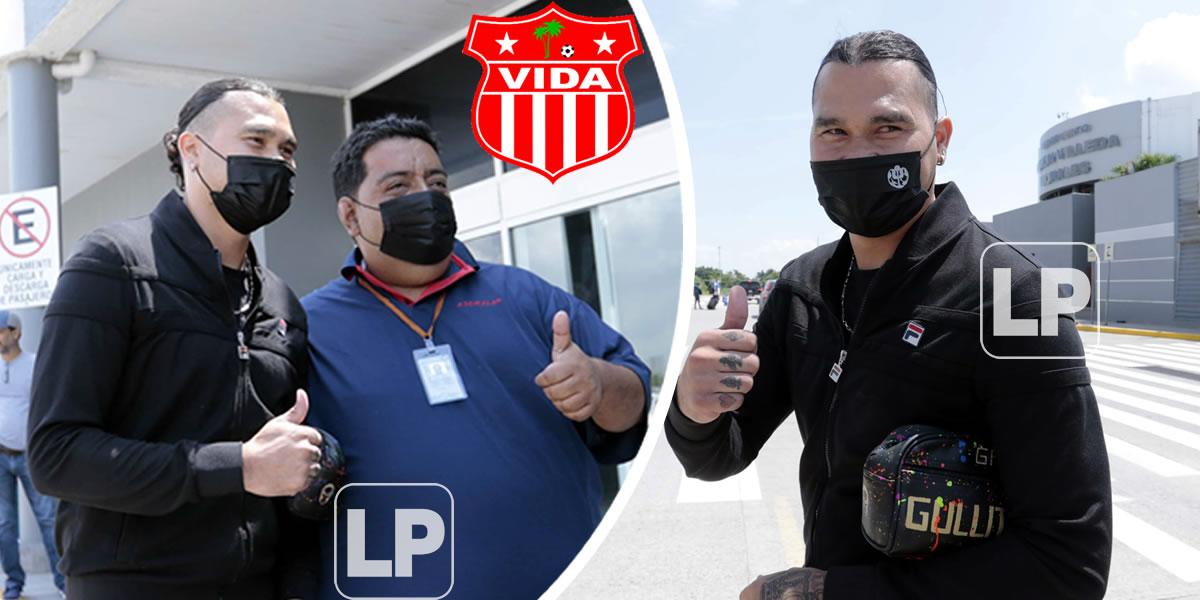 Carlos ‘Gullit’ Peña llega motivado a Honduras para jugar con el Vida: “Aspiro a ganar el campeonato”