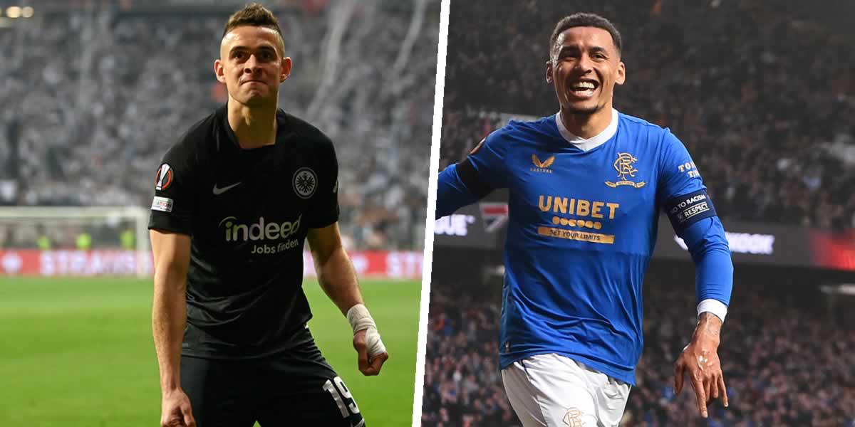 Eintracht Frankfurt y Rangers jugarán la final de Europa League