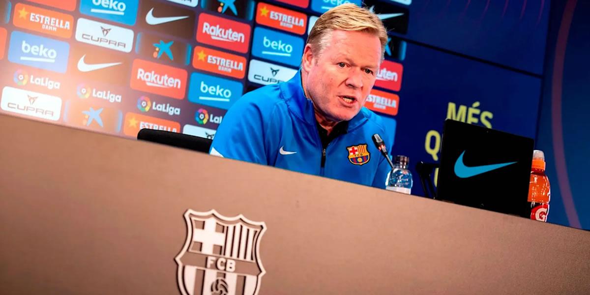 Koeman previo al Clásico: “Jugamos en casa; no tengo miedo”