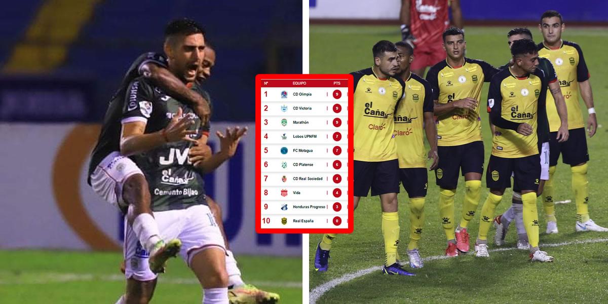 Tabla de posiciones del Torneo Clausura 2022: Marathón sube a los primeros puestos y hunde al Real España