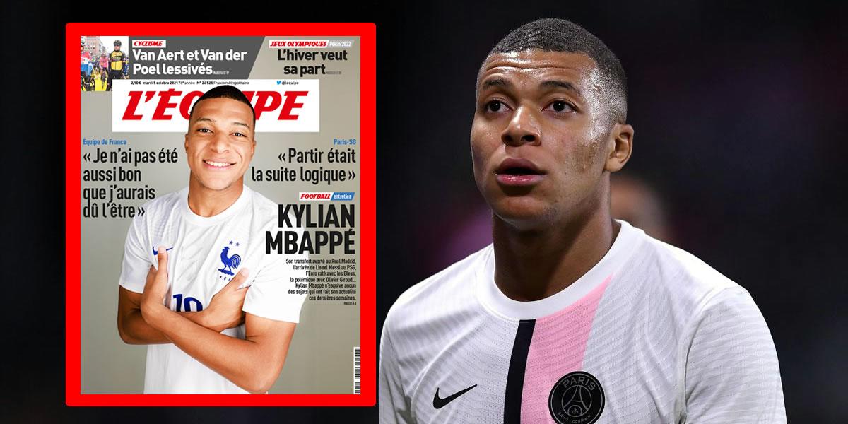 Mbappé: “Si me hubiese ido en verano, sólo habría sido al Real Madrid”
