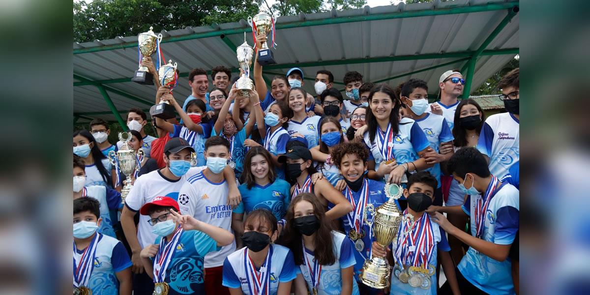 Delfines Sampedranos conquistó el campeonato Nacional de Piscina Larga 2021