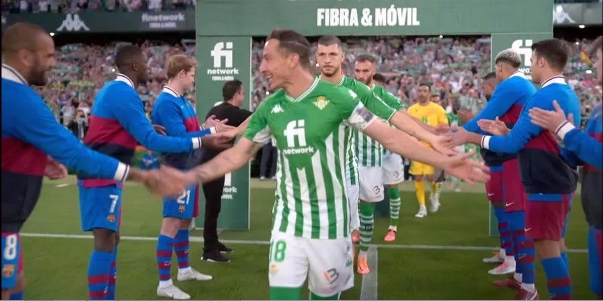 El Barça le hizo el pasillo al Betis por el título de la Copa del Rey