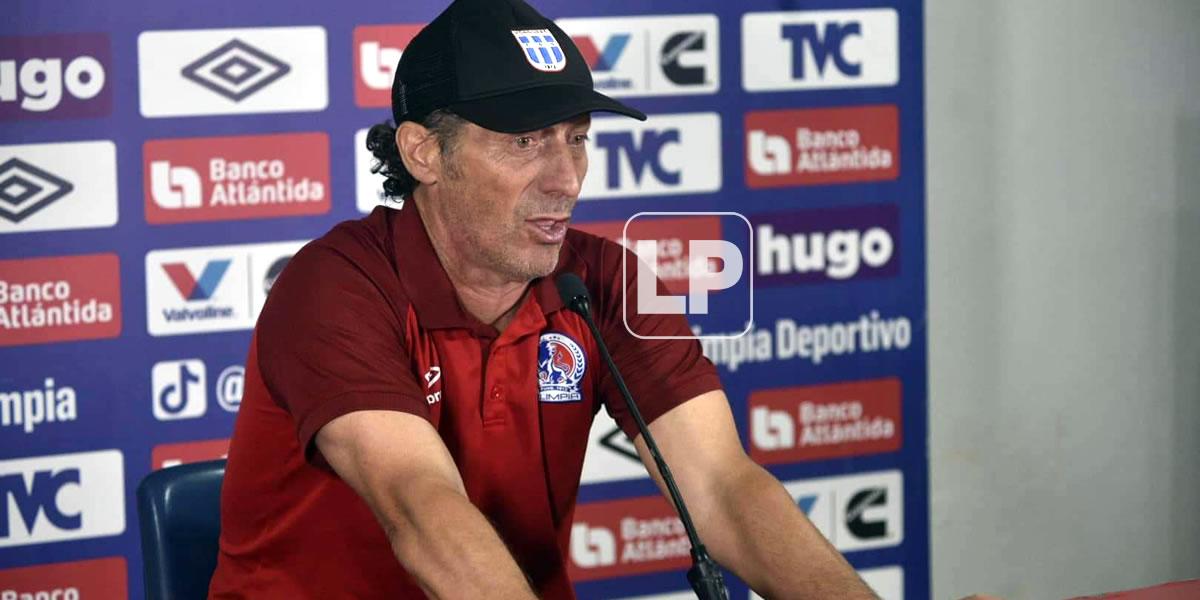 Pedro Troglio: “Es un accidente, no hay diferencia de cuatro goles entre Motagua y Olimpia”