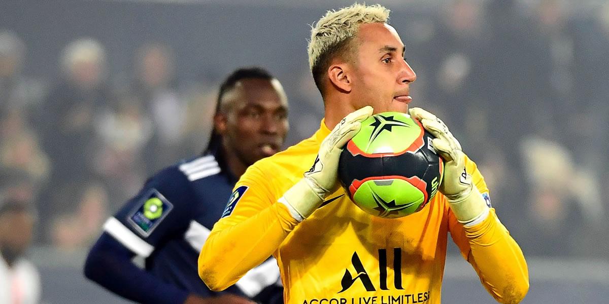 Keylor Navas, baja contra Honduras tras lesionarse ante el Burdeos de Alberth Elis
