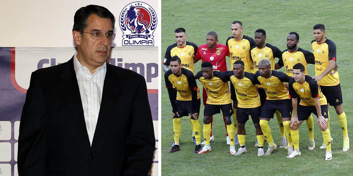 Rafael Villeda felicita a Real España por superar récord del Olimpia en la Liga Nacional