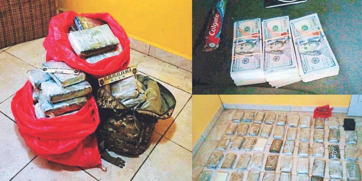 Decomiso realizado en la operación.