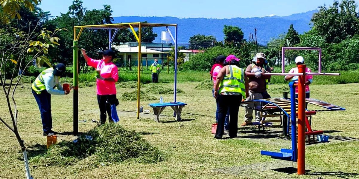 Intensifican recuperación de espacios contaminados en San Pedro Sula