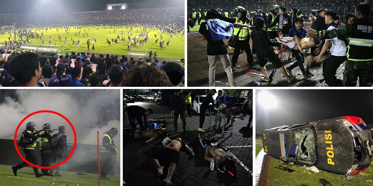 El fútbol de Indonesia vivió el capítulo más oscuro de su historia luego de que cientos de aficionados invadieran la cancha del estadio Kanjuruhan en partido de la Primera División, protagonizando una batalla campal que dejó más de un centenar de personas fallecidas y heridas.