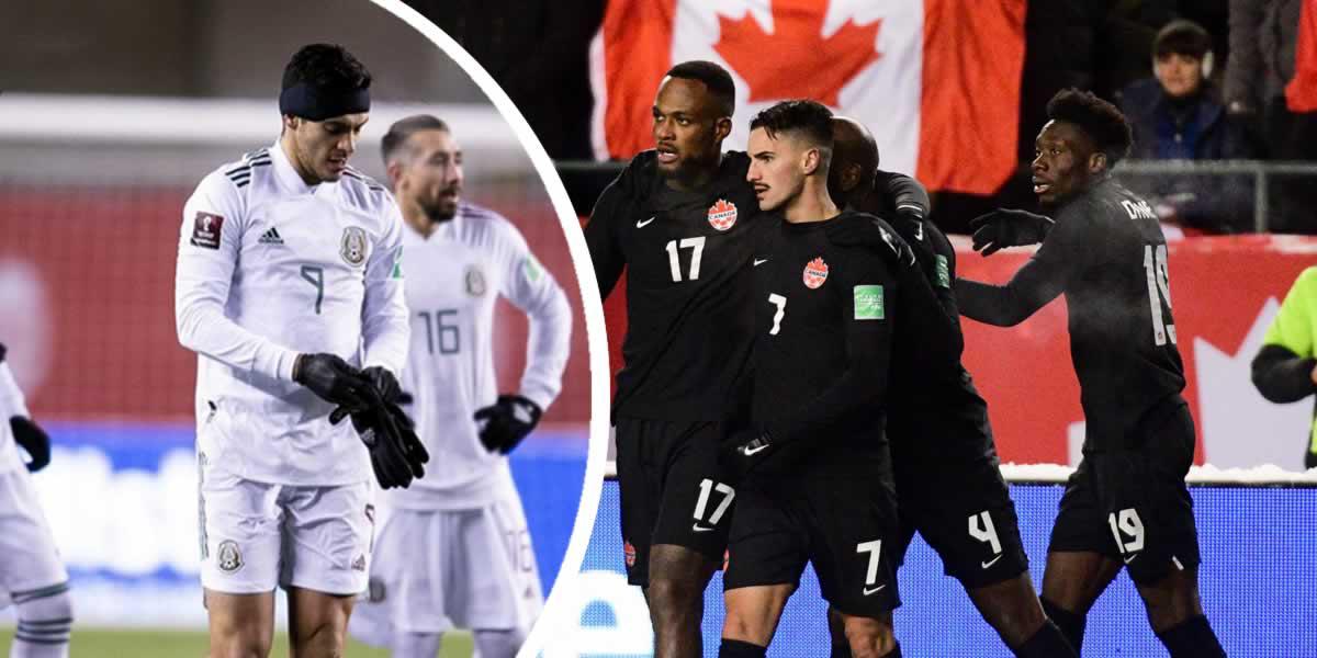 Canadá congela a México y es líder de la eliminatoria de Concacaf