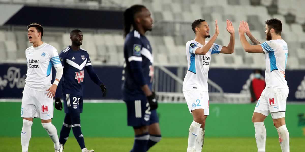 Girondins de Burdeos y Alberth Elis, en problemas en la Ligue 1 tras perder ante Marsella