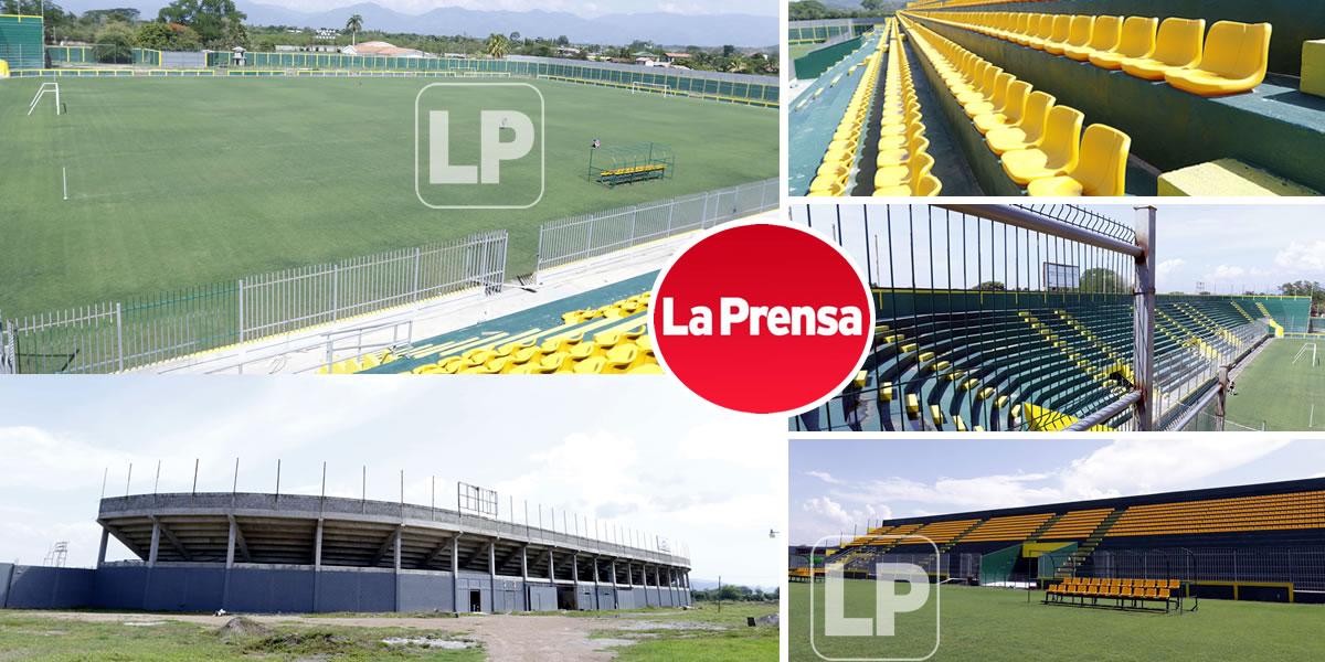 El estadio del Parrillas One va avanzando en sus obras y está quedando cada vez más bonito. El club de la Segunda División quiere estrenar su nueva casa lo más pronto posible.