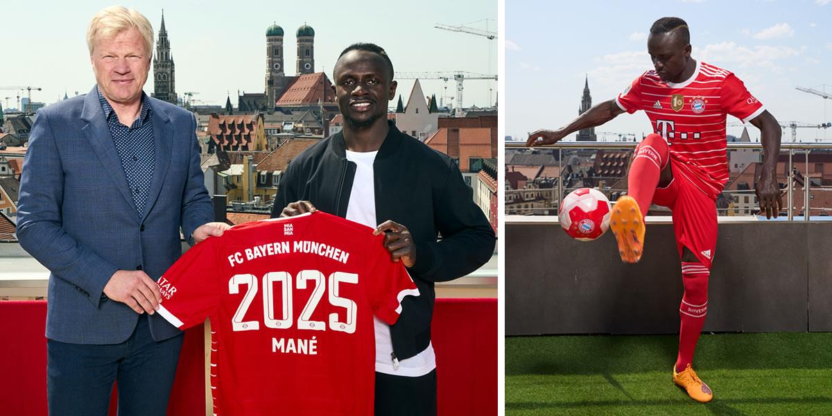 Bayern confirmó su bombazo: Sadio Mané fue presentado por el campeón alemán