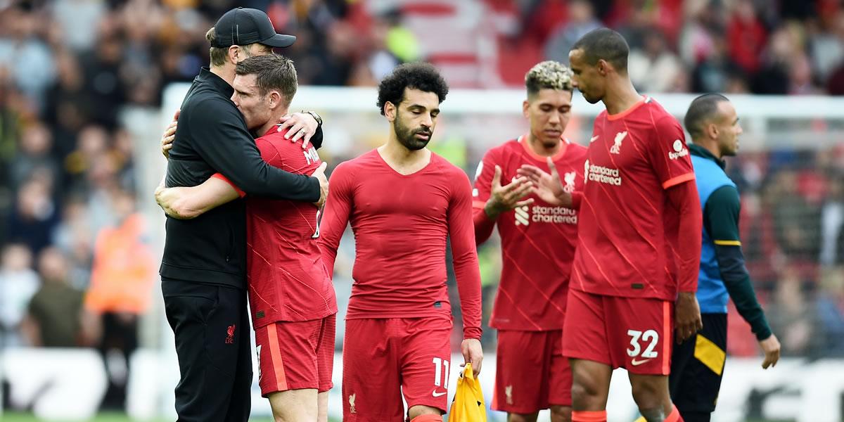 Liverpool ganó, pero se quedó en la orilla por el título de la Premier League