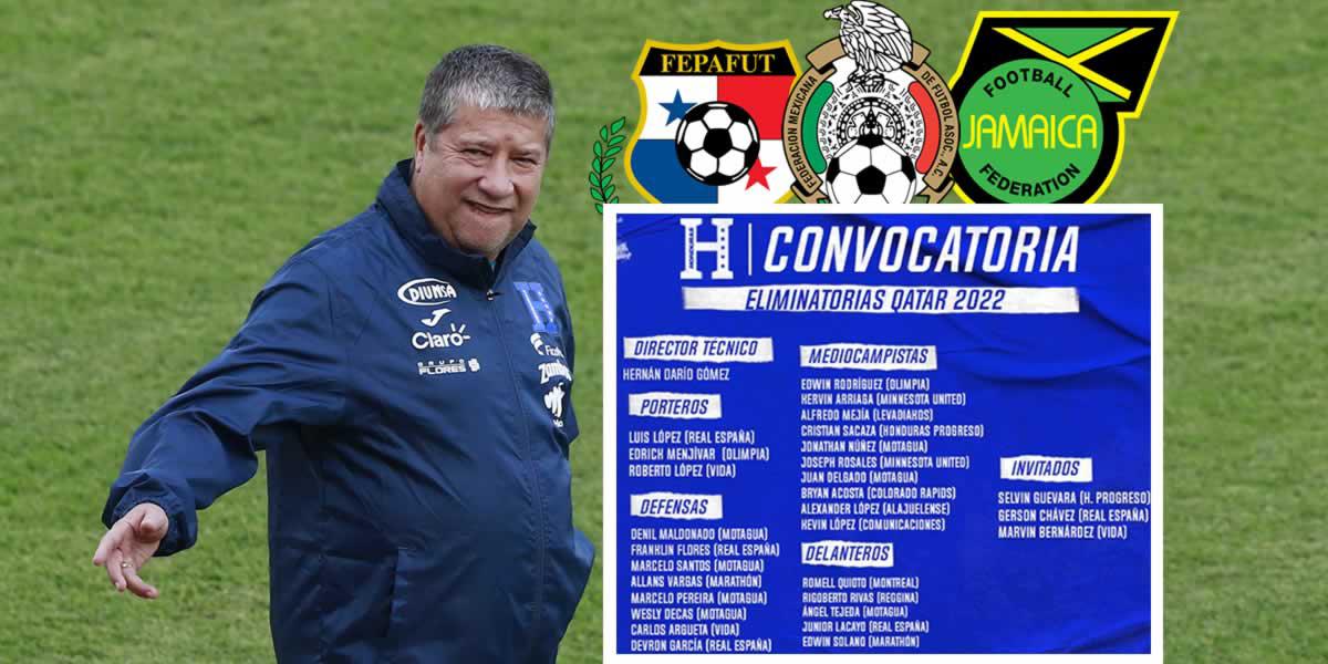 ‘Bolillo‘ Gómez sorprende con la convocatoria de Honduras para cierre de la octagonal de Concacaf