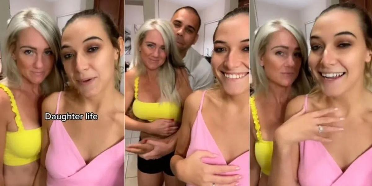 Video viral: mujer “comparte” a su esposo con su mamá y su hermana