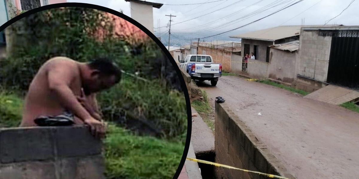 Trabajador hondureño muere al resbalarse saliendo de su casa