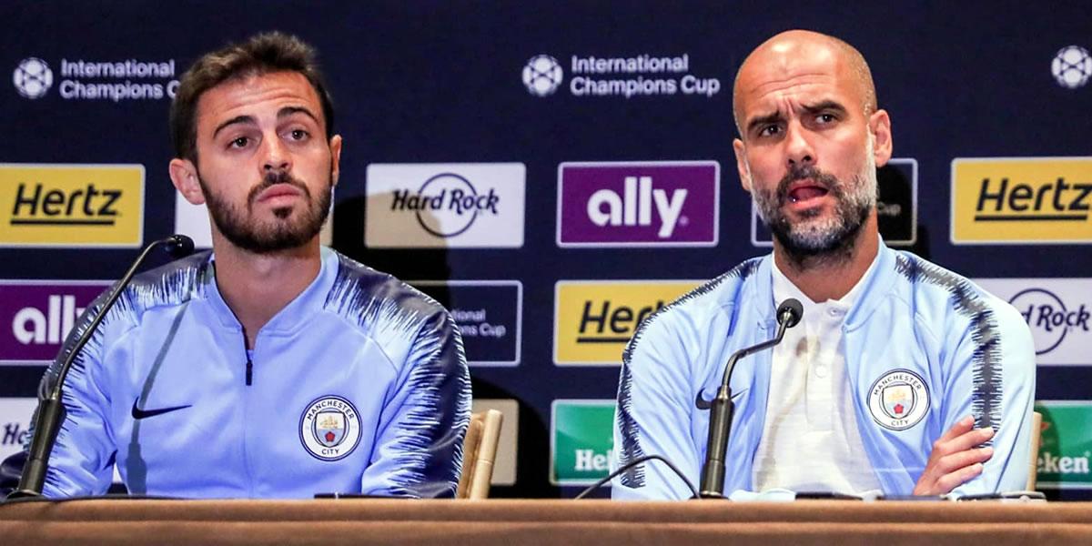 Guardiola confirma que Bernardo Silva se queda en el Manchester City y no fichará por el Barça