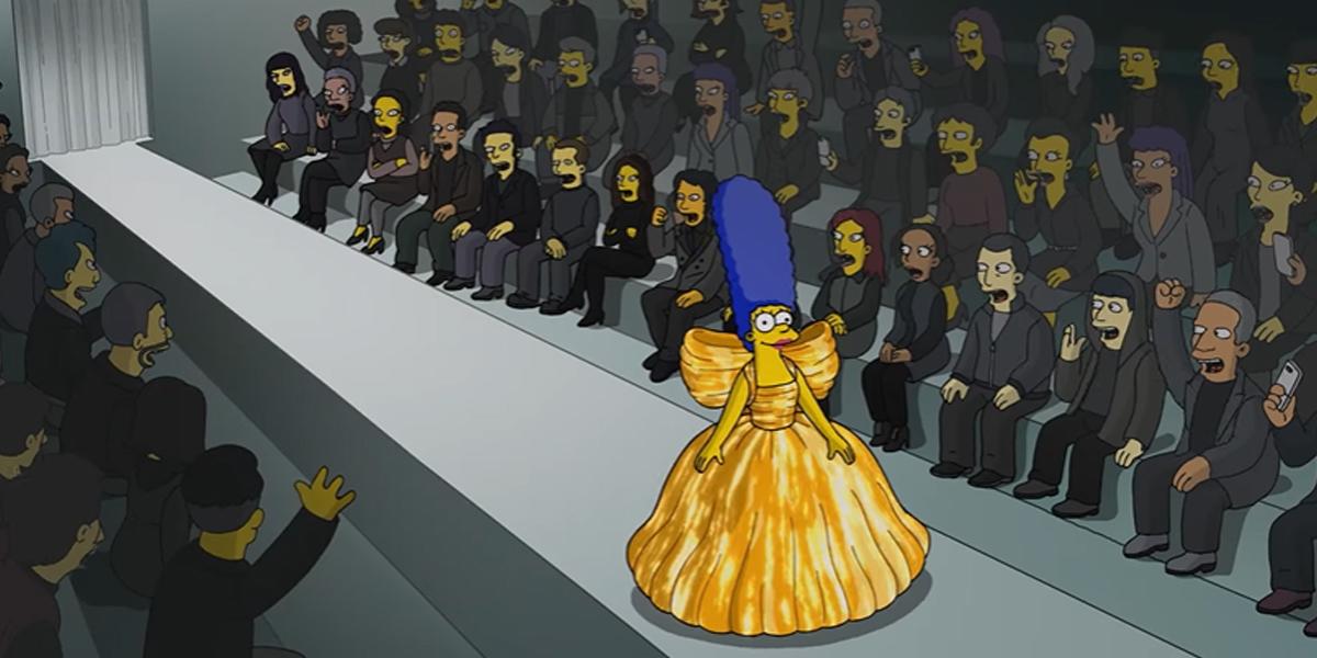 Balenciaga presenta su nueva colección en un capítulo de Los Simpsons