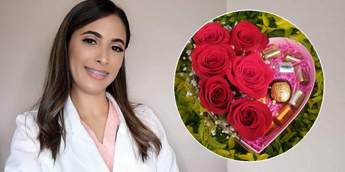 Odontóloga hondureña también emprende realizando hermosos arreglos