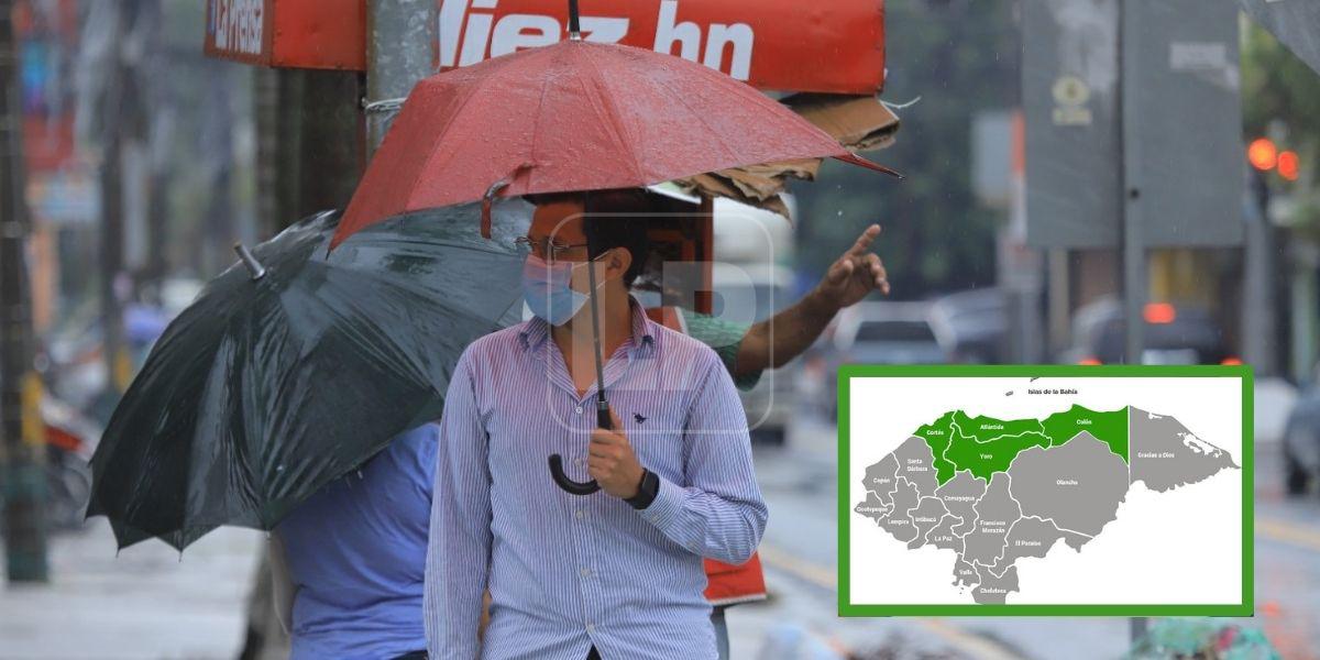 Copeco extiende alerta verde por 72 horas en cuatro departamentos de Honduras