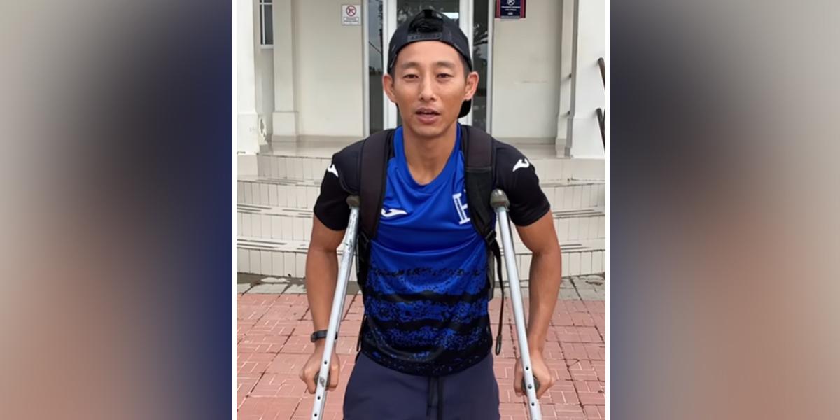 “Ha sido un año difícil”: Shin Fujiyama se lesiona jugando fútbol