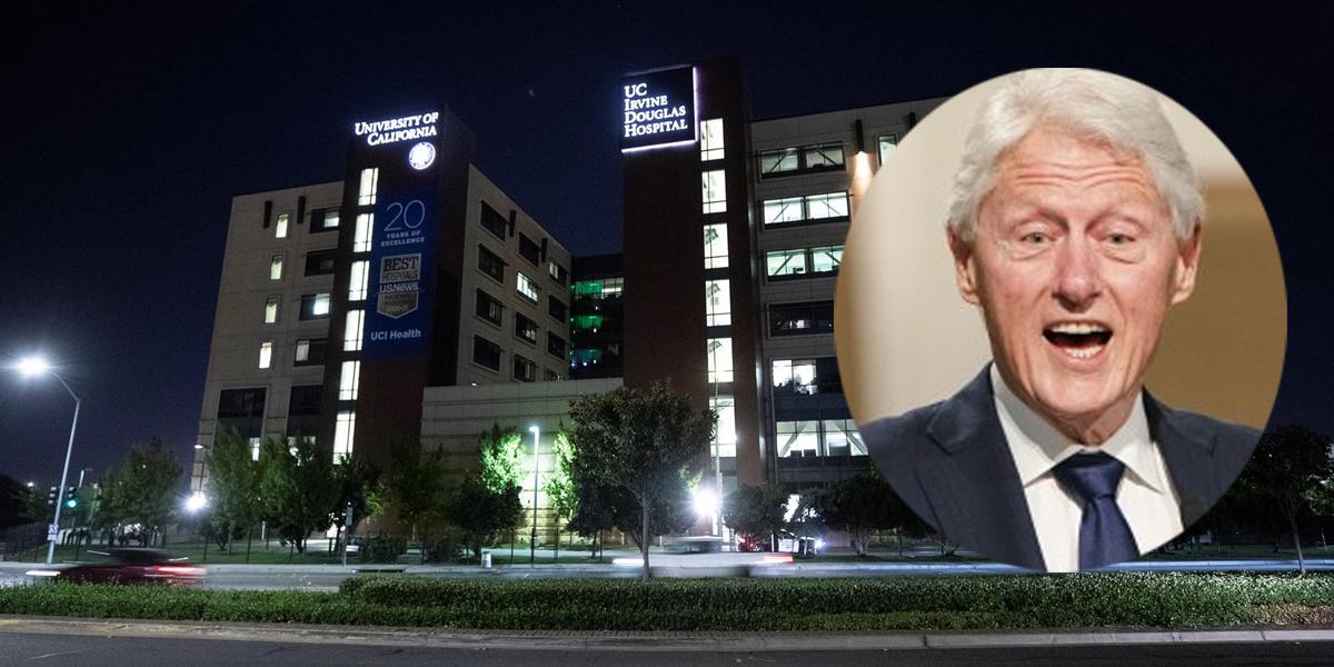 Bill Clinton está recuperándose en el hospital de una infección de orina