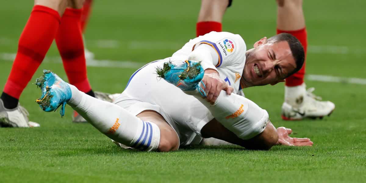 ¡Baja otra vez! Eden Hazard será operado y dan a conocer el tiempo que estará fuera del campo