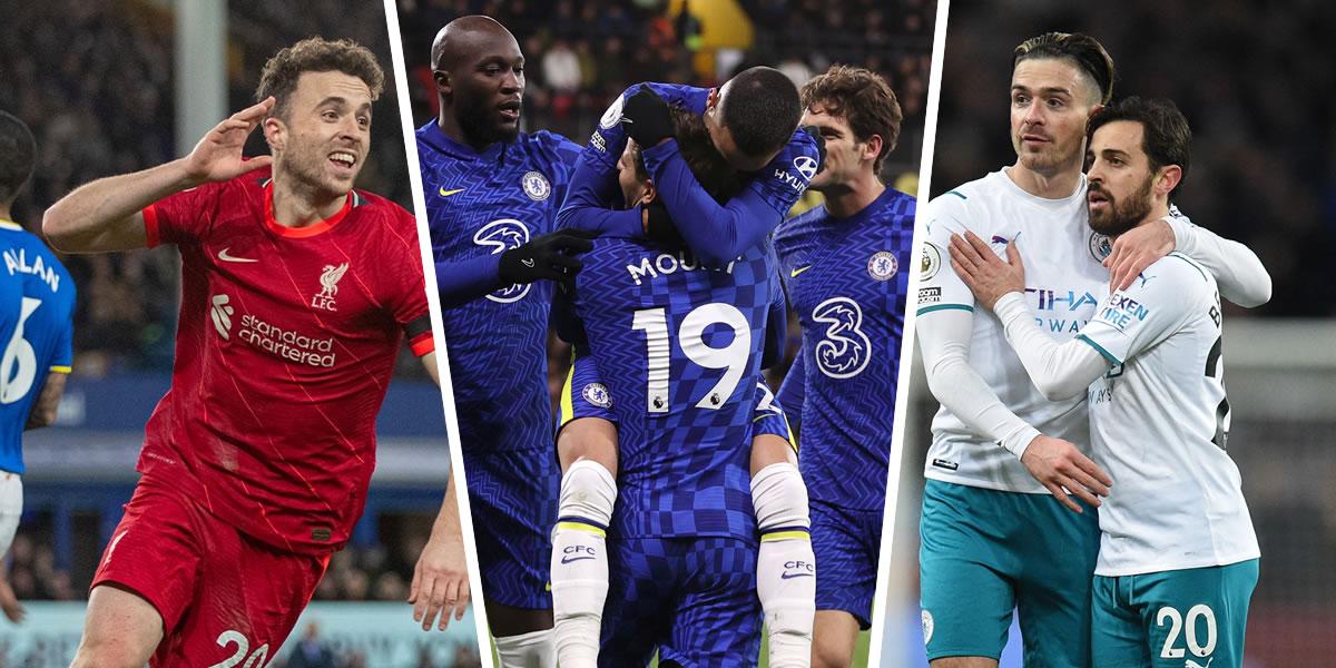 Chelsea, Manchester City y Liverpool mantienen su cerrada batalla por el título de la Premier League