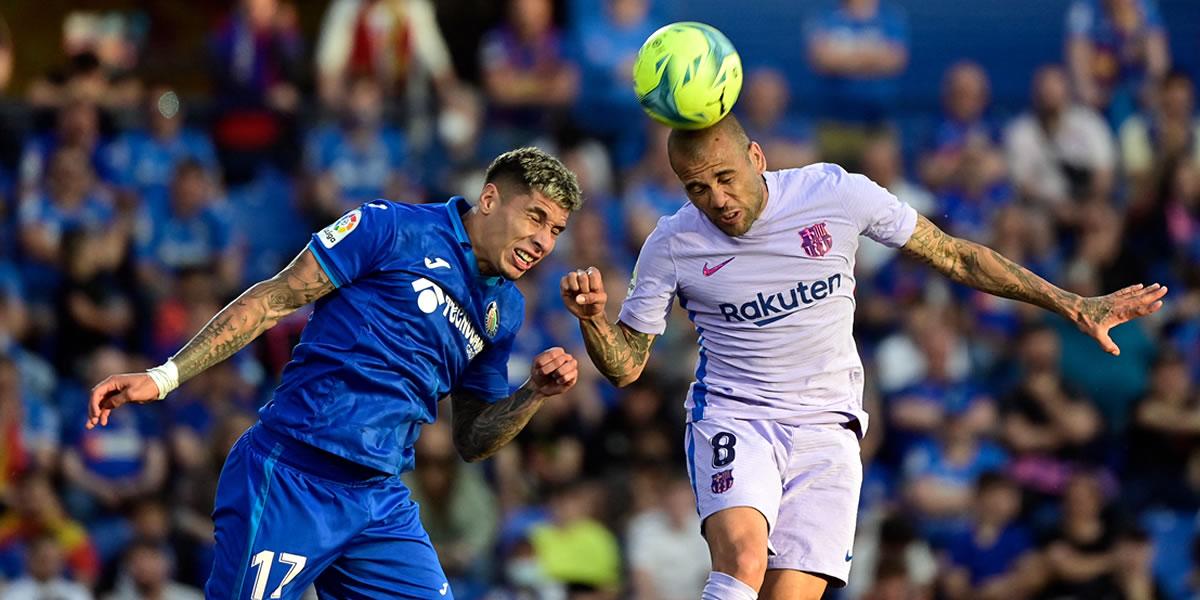 Barcelona repartió puntos con el Getafe que celebra la permanencia en la Liga Española